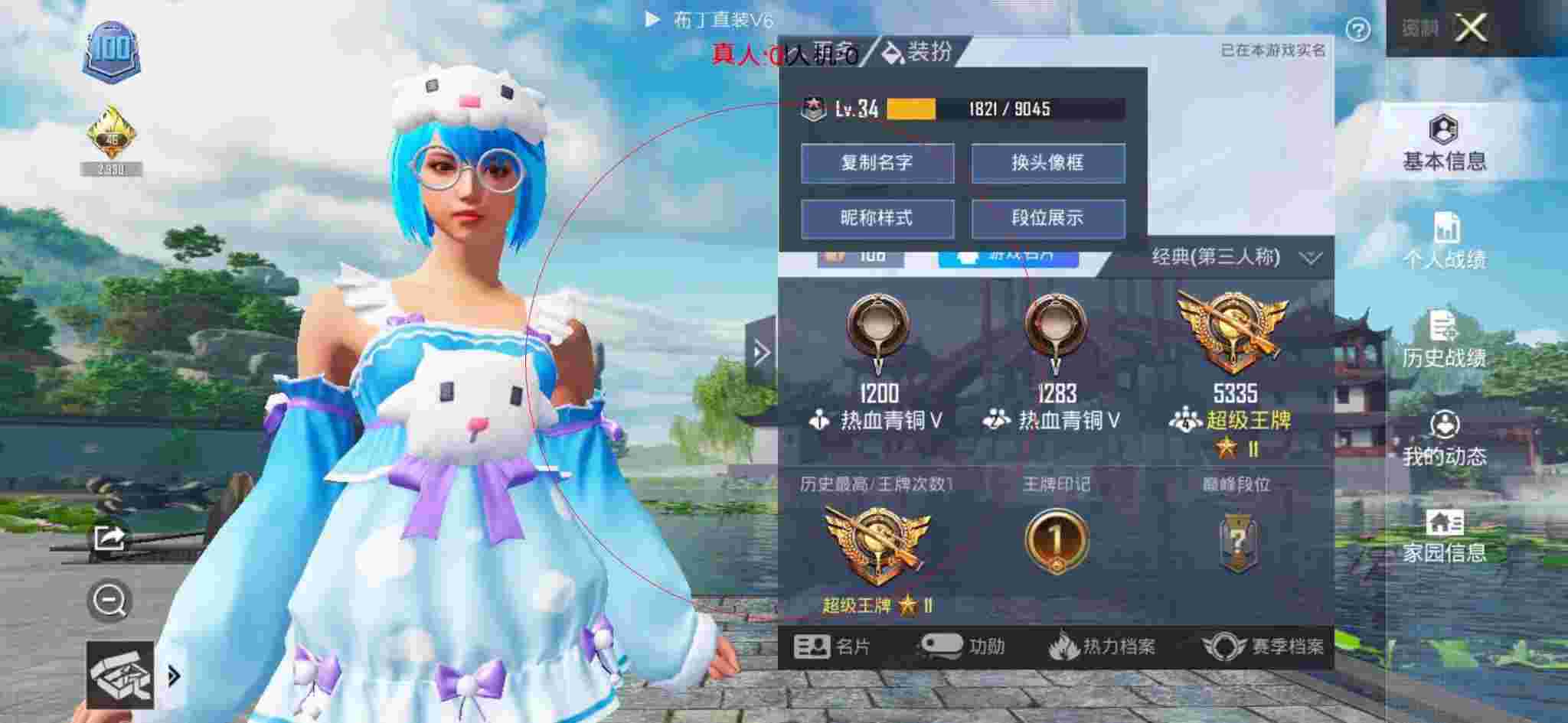和平精英布丁直装透视 - 和平精英群聊头像的照片辅助预览图